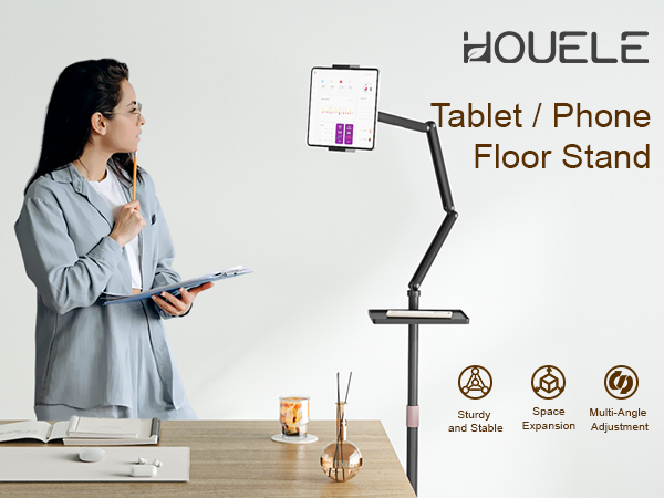 Tablet floor stand