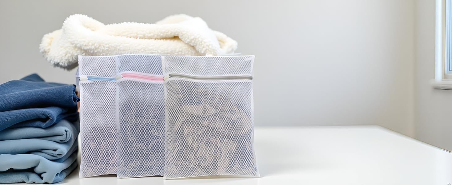mesh launday bag