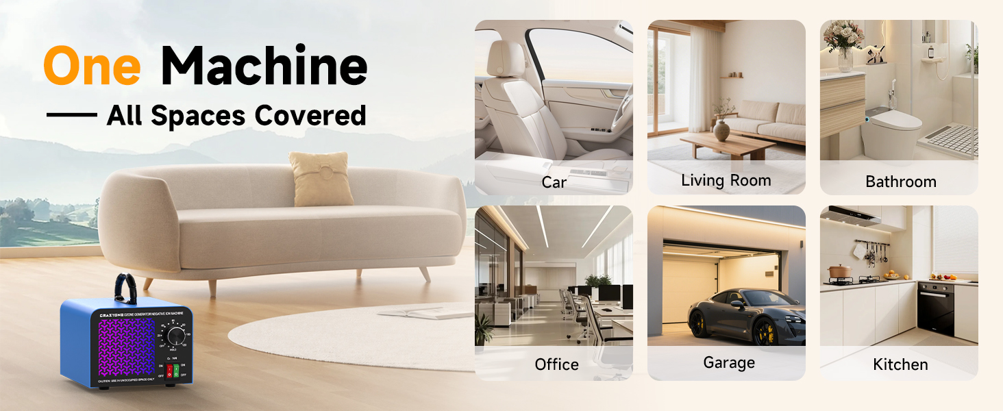 Perfect for home, office, car, or basement