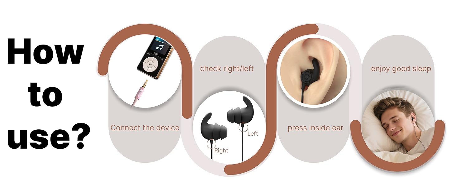 wired earbuds sleeping side sleeper wired earbuds wired headphones sleeping