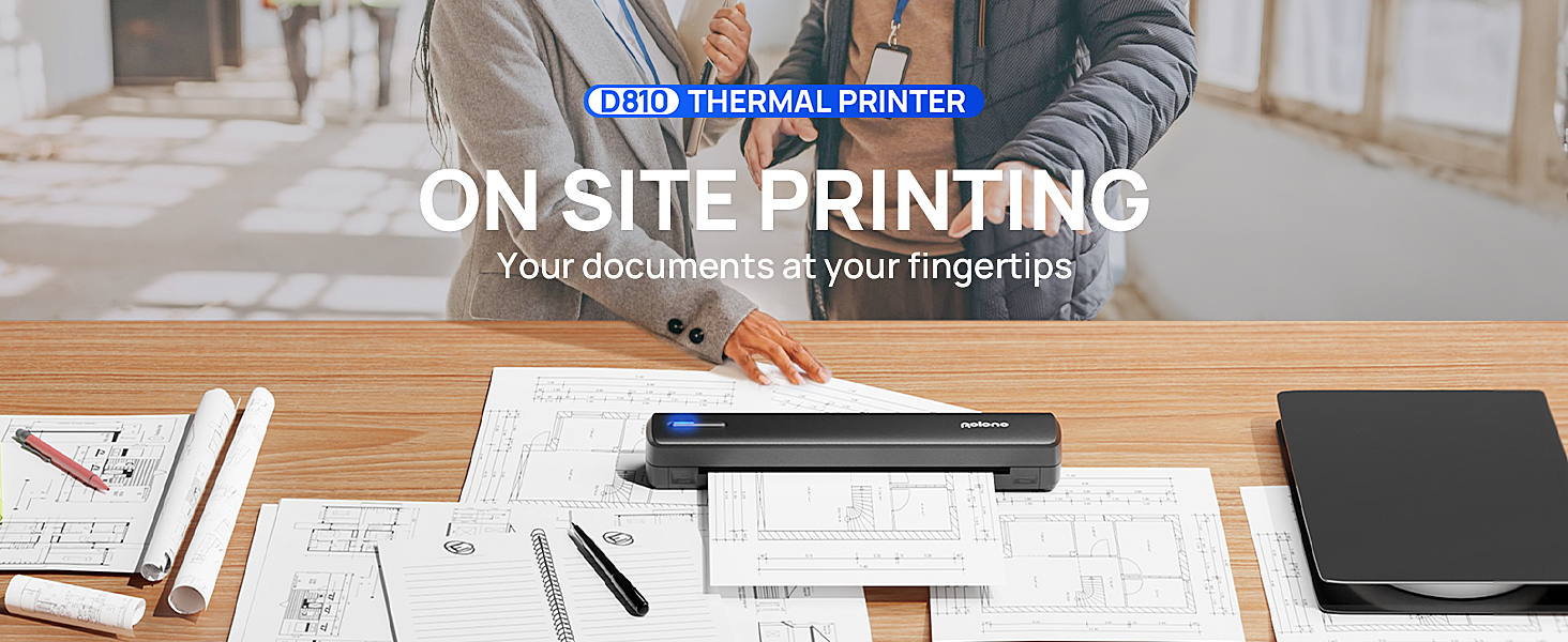 Printer Portable printer thermal printer inkless printer wireless printer