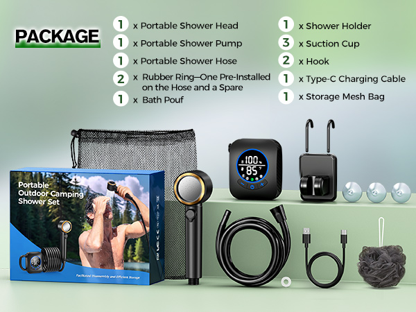 portable camp shower