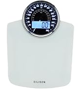 EILISON Highly Advance 2-in-1 Digital &amp; Analog Weighing Scale for Body Weight-400lbs, 4 High Prec...