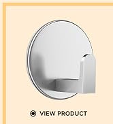 Auxmir Adhesive Towel Hooks, 5 Pack Heavy Duty Wall Hooks 15lb Max, No Drilling Hooks for Bathroo...