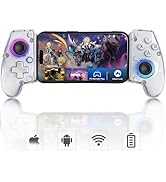 Joso Phone Controller for iPhone/Android, Wireless Controller with Turbo/RGB Lighting/6-Axis/Dual...