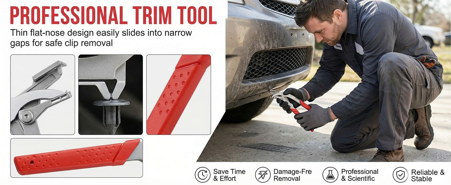 Car Clip Pliers &amp;amp; Auto Trim Removal Tool