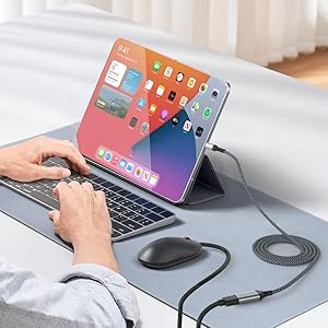 ALLEASA USB C to USB Female Cable