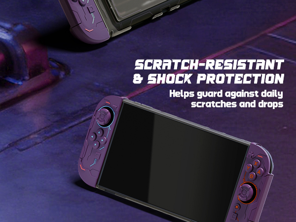 PlayVital Protective Case for Nintendo Switch 2, Stellar Mecha Ergonomic Cover