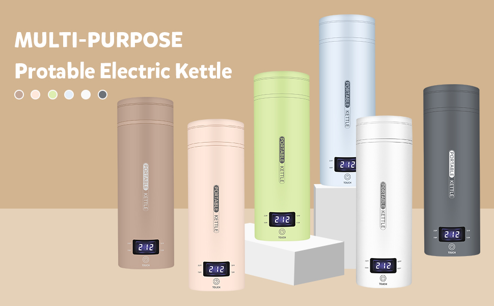 Portable electric kettle