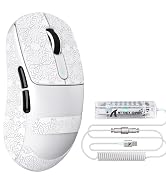 ATTACK SHARK V5 Wireless Gaming Mouse 55g Ultra-Lightweight PAW3950MAX 42K DPI Sensor 8000Hz Poll...