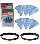 Shop-Vac 90107 Paper Disc Filter Reusable for Most Shop-Vac Wet/Dry Vacuum Cleaners 5 Gallon and ...