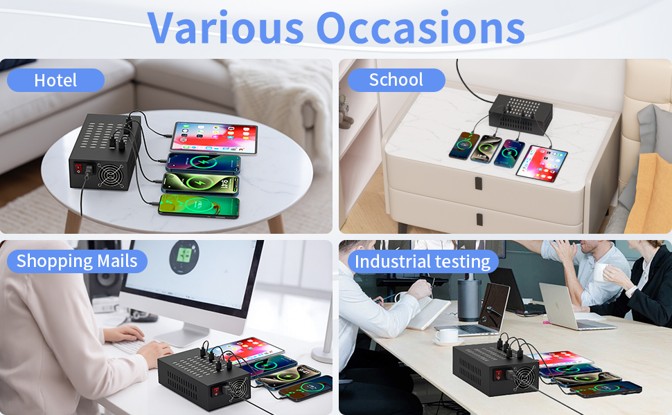 multiple charging station