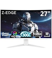 Z-Edge 27 inch Gaming Monitor 320Hz 300Hz, 2K QHD 1440P Fast IPS Monitor, G27IS 1ms MPRT Refresh Rat...