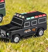 WS-630 Off-Road SUV Bluetooth Replica Speaker, Independent Roof LED Control with 3 Light Modes, P...