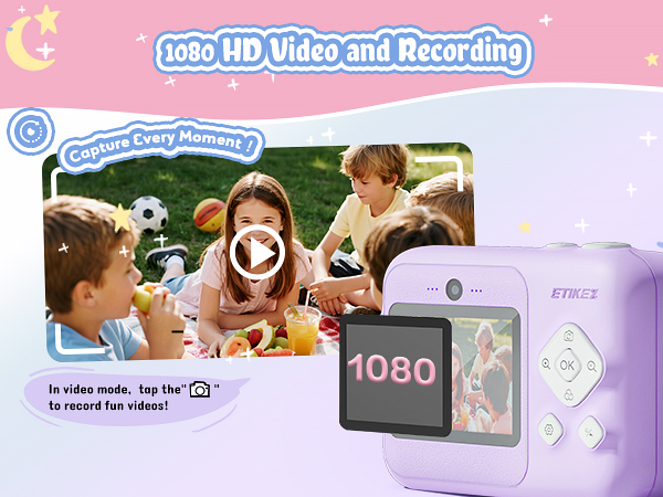 kids camera for kids Christmas gifts for 10 year old girl instant camera kids camera instant print