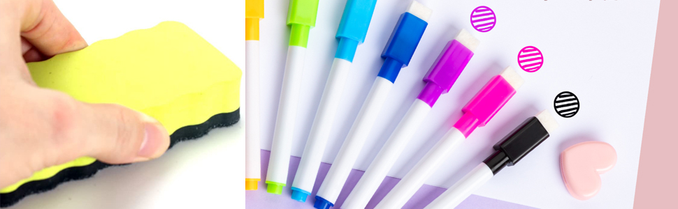 magnetic board erasers