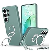 Rockaway for Samsung Galaxy S26 Ultra Case [Double Ring Stand &amp; Wrist Strap], Liquid Silicone Pho...