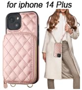 Bocasal crossbody RFID blocking wallet case with card slots holder