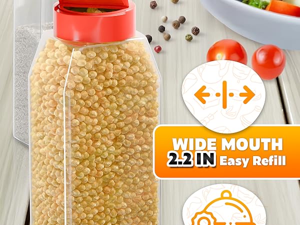 baking soda shaker dispenser shaker for spices spice shaker with lid sprinkle containers