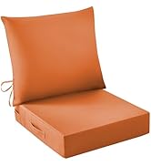 IASEAHK Outdoor Seat Cushion Set, Waterproof &amp; Fade Resistant Patio Chair Cushions, Outdoors Cush...