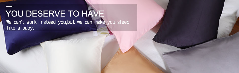 uxcell satin pillow cases for girls