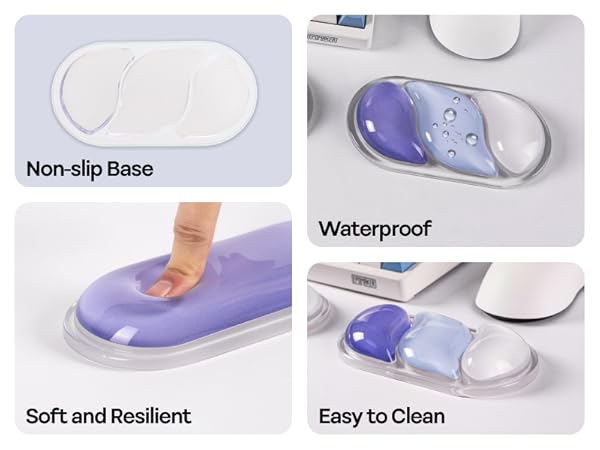 EPOMAKER CloudGel Wrist Rest for Keyboard and Mouse