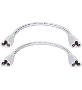 SinLoon UL-LP Certification T5 T8 LED Tube Connector Adapter Cable Wire 8.5 inch Male to Male End...