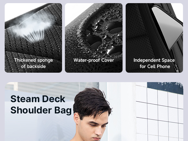 Sling Bag for Steam Deck (OLED)/ROG Xbox Ally X (2025)/Xbox Ally/ROG Ally (X)