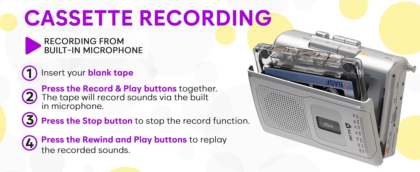 audio bluetooth casate casette cassette cd con converter deck digital esposo mi micro mp3 player