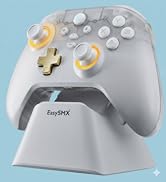 EasySMX D05 PC Controller - Enhanced Wireless Bluetooth Pro Controller with Charging Dock/Hall Se...