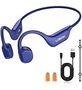 LOBKIN Bone Conduction Headphones - Open Ear Headphones Wireless Bluetooth 6.0 with Mic, 10H Play...