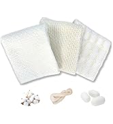 Terra Distribution Exfoliating Washcloth [Designed in Japan] Natural Plant-Based Blend Back Scrub...