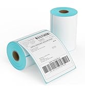 FungLam 2 Rolls 4x6 Direct Thermal Printer Labels 500 Shipping Labels Compatible with Zebra, Roll...