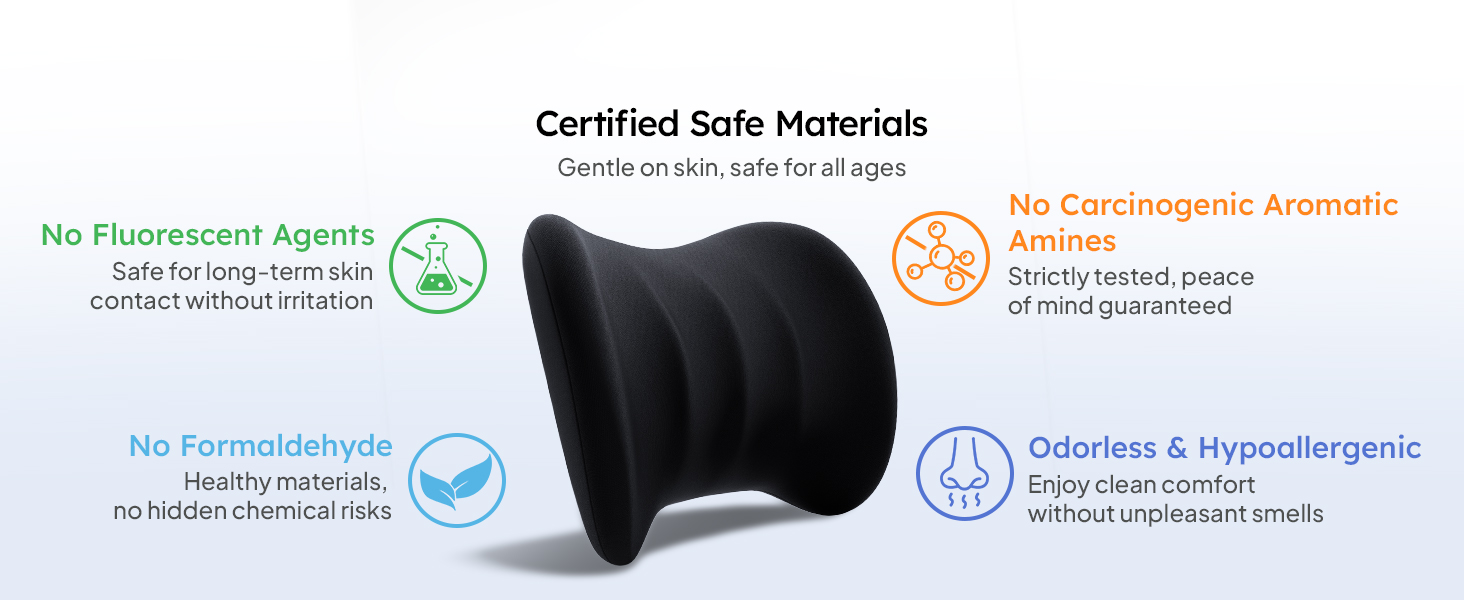 lumbar support pillow for car