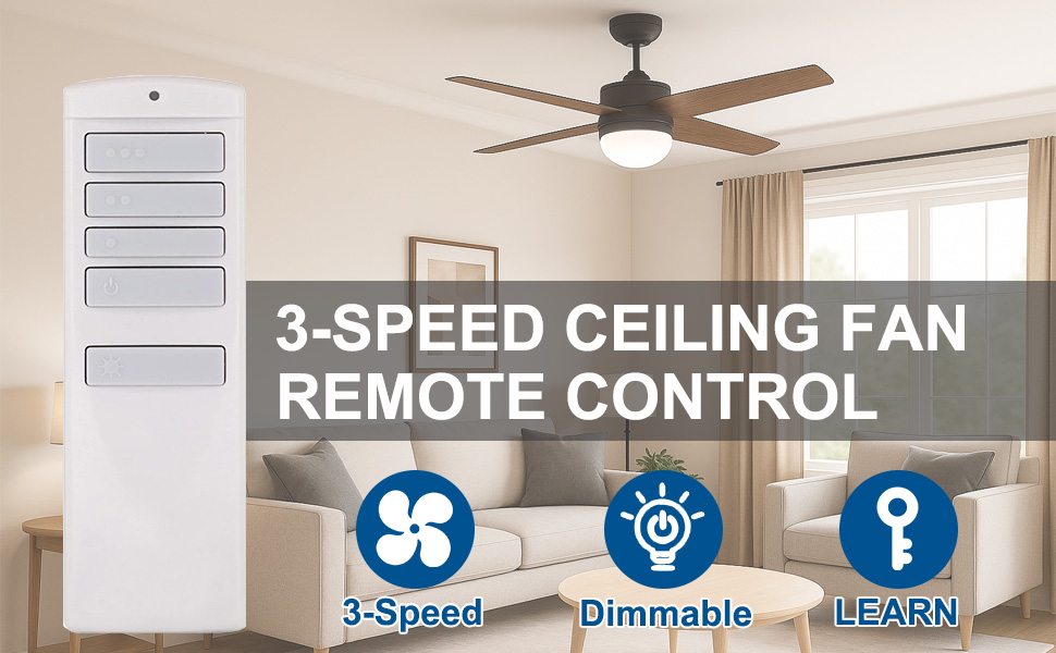 ceiling fan remote control for harbor breeze
