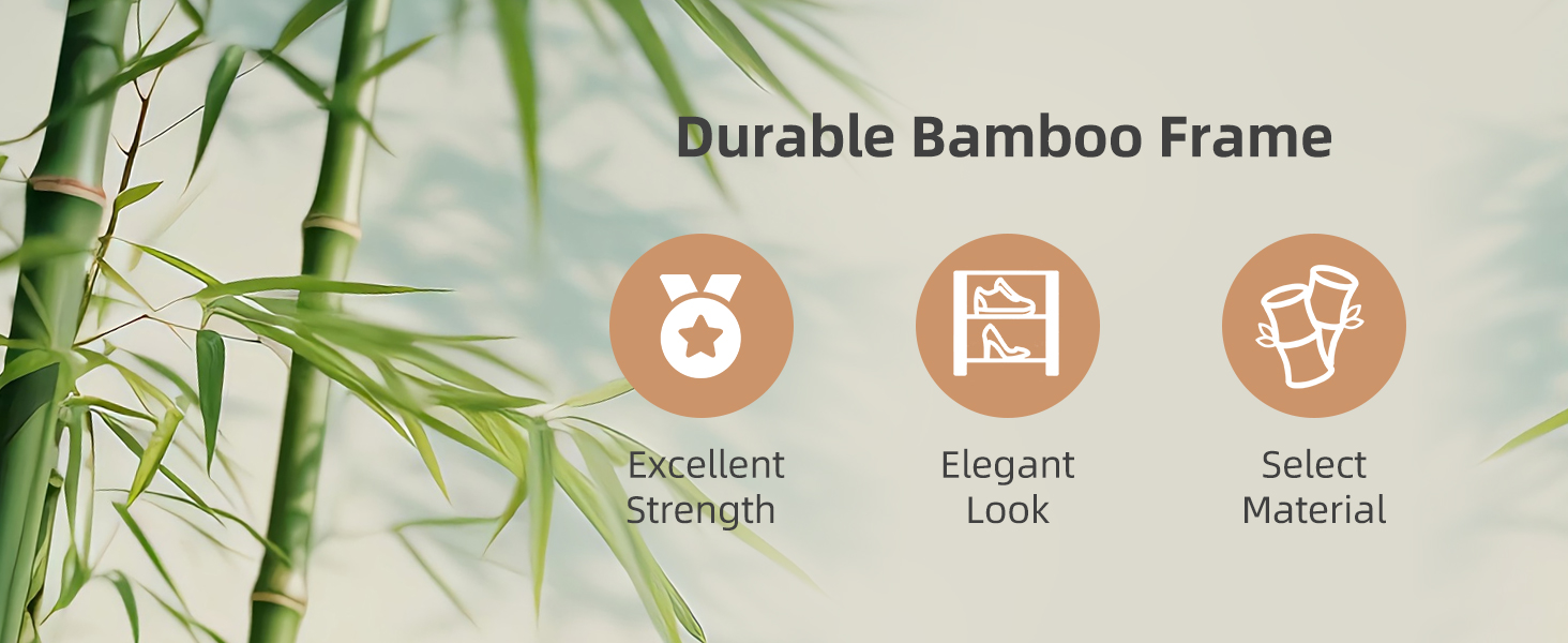 bamboo shoe rack
