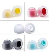 [5 Pairs] KBEAR07 Replacement Earbud Tips for Wireless Earphone, Patented Silicone Tips Premium B...