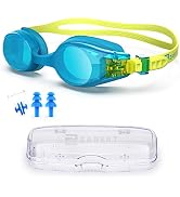 ZABERT KX Toddlers Baby Swim Goggles,Kids Swimming Goggles for Kids Age 0-5 Years Old