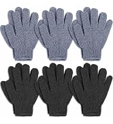 12 Pcs Exfoliating Gloves, Exfoliating Body Scrubber Exfoliator, Korean Exfoliating Mitt, Dead Sk...