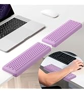 Hsurbtra L-Shaped Desk Elbow Pad, 2-Piece Soft Memory Foam Elbow Support Padding with Non-Slip Ru...
