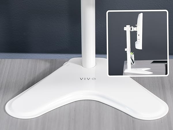 Free Standing Single Monitor Stand