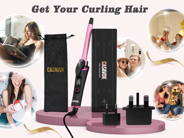 travel curling iron