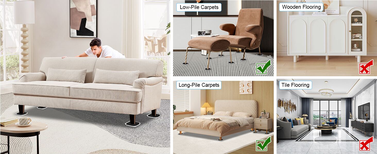 New Upgrade Furniture Sliders