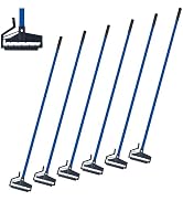 Matthew Easy Trigger Release Mop Handle 60 inch Metal Mop Stick,Commercial Mop Head Replacement H...