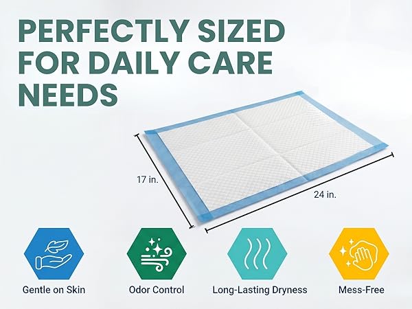 Incontinence Pads, Bed Covers, Puppy Training