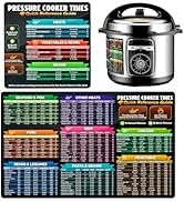 Instantpot Magnetic Cheat Sheet, Instantpot Cooking Times Chart, Pressure Cooker Instantpot Acces...