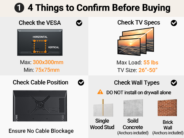 TV WALL MOUNT