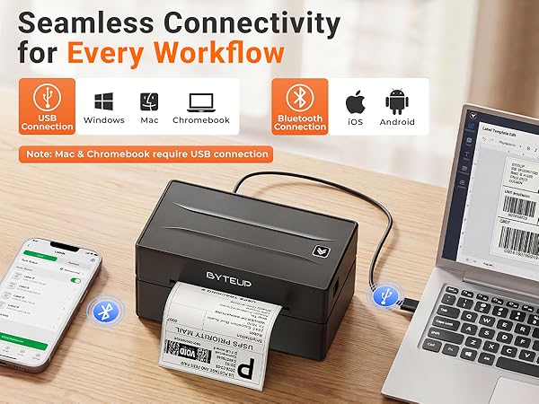 USB and Bluetooth Connection