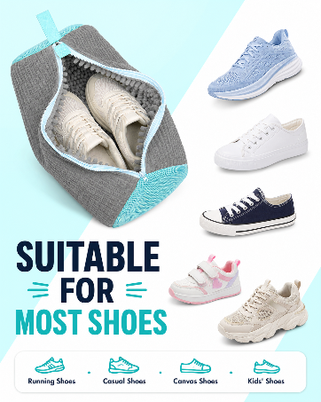 Suitable for various shoe types