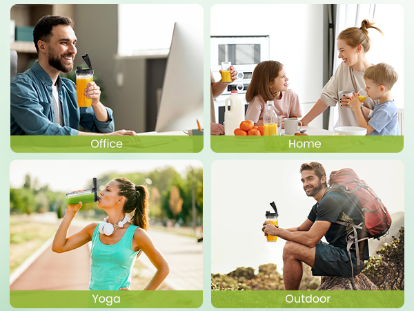 smoothie blender with cup